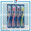 2016 Most popular famous brand colorful toothbrush packs