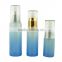 painting color body lotion bottle