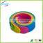 Logo printed silicone slap band