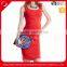 Custom spandex rayon plain maternity sleeveless dresses