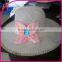 2015 fashion summer flower lady bowknot beach wholesale cheap sapphire blue hat