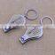 Easy design epoxy sticker nail clippers with bottle opener keychain promotion gifts