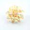 Carnation handmade ribbon flower brooches