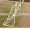 Customized iron tube frame soccer goal with powder coating