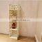 2015 excellent quality wood carved modern bookcase designs