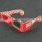Top good quality printed Paper 3d Glasses Games red blue papaer 3d glasses
