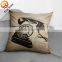 factory price retail dropship heat transfer Cushion Cover with pattern