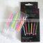 Colored flame candles