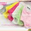 china hot sale candy color cotton child boat socks