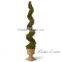 High quality artificial boxwood spiral tree topiary tree Christmas tree wholesale