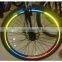 PVC micro prisma reflective type tire reflective stickers for bike