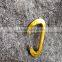 Heavy Loading professional climbing carabiner Aerospace aluminum swivel hooks