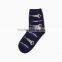 Animal fabric sublimation print women teen girl knee mid cuff