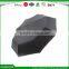 2016 23"*8K jacquard auto open and close 3 folding black umbrella
