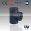 ERA brand DIN8063 PN16 PVC straight tee ,PVC straight tee