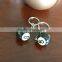 wholesale Sales promotion acrylic key chain ring, custom keychain