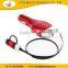 Dual usb ports universal car charger Retractable Car Charger