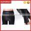 B429 Personality high waist tassel female pu faux leather pants tight black feet jeggings leggings