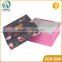 Printed ODM rectangle shape spot color printing hat underwear paper lingerie packaging box