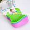 baby products silicone saliva silicone rice round silicone waterproof bib silicone baby bib