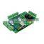 Opeate off line real time tcp/ip network conect security alarm system door sensor two doors two ways card control panel board