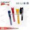 Cable Organizer with Logo Printing Hook & Loop reusable tie wraps,hook loop back to back factory