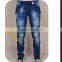 hot item complicate detail fashion jeans trousers for men