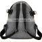 Kind workmanship grey nylon special shape backpack Since 1997
