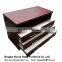 King Headboard Refrigerator Cabinet Desk and Nightstand With Red Color