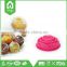 Beautiful Rose Shape Food Grade Silicone Cake pan cake mould baking mold eco-friendly