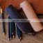 trendcy leather/PU pen bags pencil holder cute desk pen holders