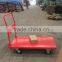 Wholesaling Heavy Duty Supermaket Hand Pull Carts Platform Carts