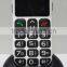 2016 best selling 1.77" QCIF TFT W105 SOS dual sim big button senior GSM mobile phone old people phone