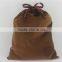 Black cotton cremation urn bag, cinerary casket bag and funerary urn bag
