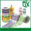 Persistent label adhesive sticker for bottles
