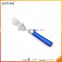 flatwares stainless steel cutlery, blue handle flatware, plastic handle flatware
