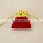 Luxury jewellery drawstring gift bag satin velvet bag