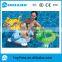 customised pvc inflatable baby swimming ring, animal turtle float swimming ring lounger