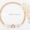 Cheap Fashion Golden Women Flower Buckle Waist Chains for Ladies
