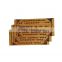 2016 Wholesale laser carved bamboo wood business cards