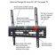Economical vesa standard max 400*400 quality tilted sliding lcd plasma tv wall mounts for most 26" - 55" flat screen