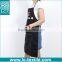 custom printing unilever food promotional adult black long bib apron