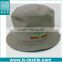 LCTN1838 Khaki White Low Profile custom embroidery cypress hill bucket hat
