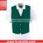 wholesale dust free 65% polyester/35% cotton twill fabric durable work vest with custom embroidery(LCTU0003)