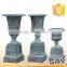 garden cast iron flowerpot