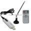 Digital DVB T2 TV Stick Tuner USB2.0 HDTV Receiver with Antenna Remote Control for DVB-T2 / DVB-C / FM / DAB