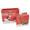 popular red paper bag print for hot sale