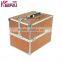 Good-Looking Custom Logo Red Pvc Small Cosmetic Lock Storage Box