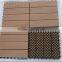 Durable, eco and easy to install- plastic wood composite wpc external floor tiles!