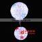 Outdoor 3D christmas holiday decoration street light jumbo led ball oranment